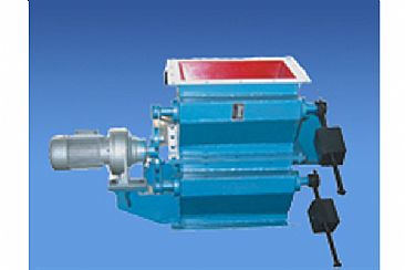 電動矩形鎖氣翻板卸灰閥